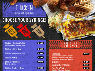 The Pullet Logo and Menu